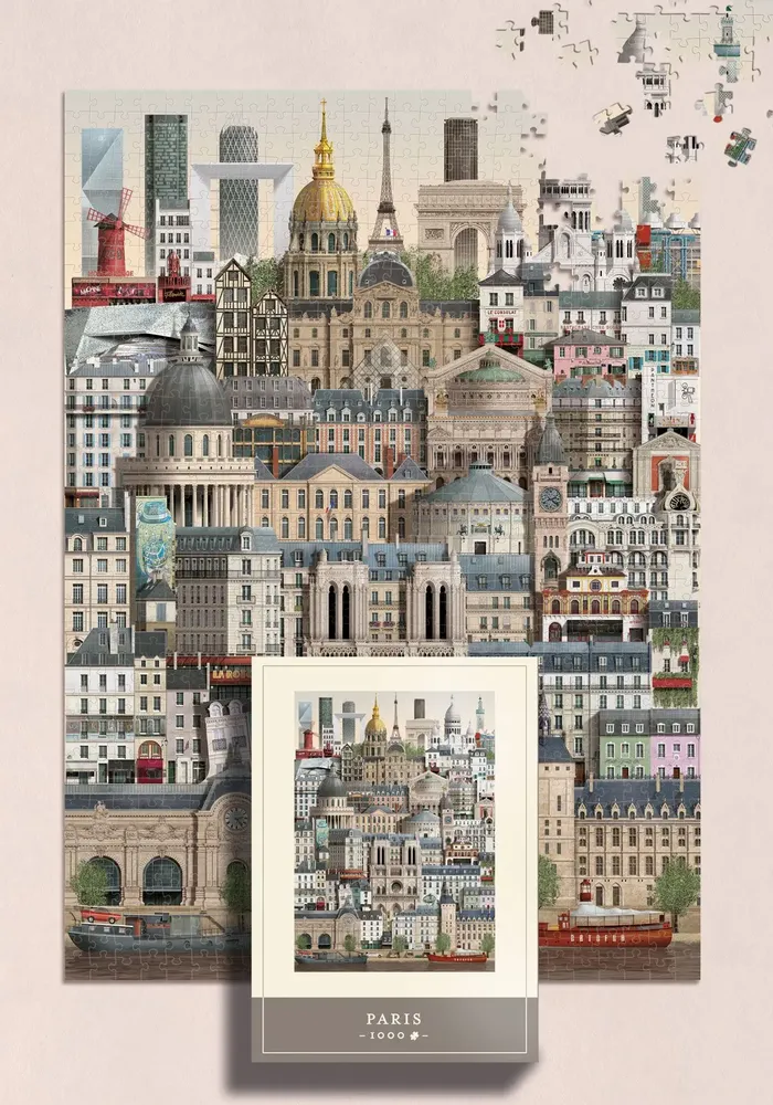 Gifts - Paris jigsaw puzzle - MARTIN SCHWARTZ