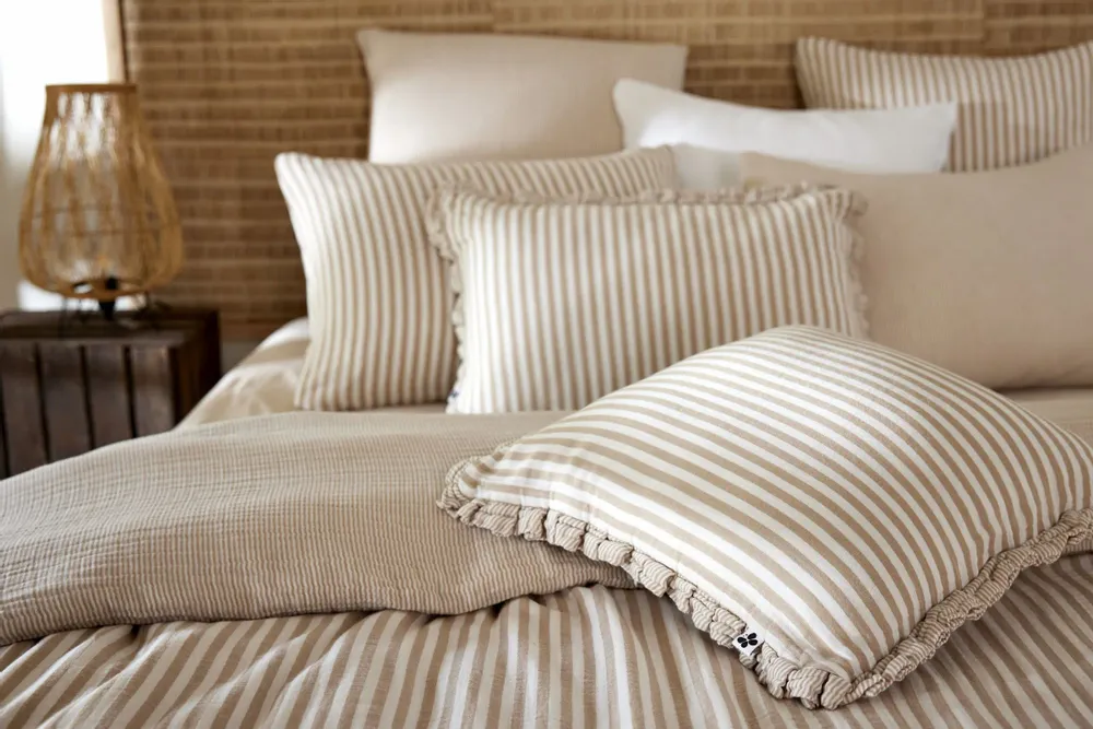 Linge de lit - La gaze de coton, mon amour ! - L'EFFET PAPILLON