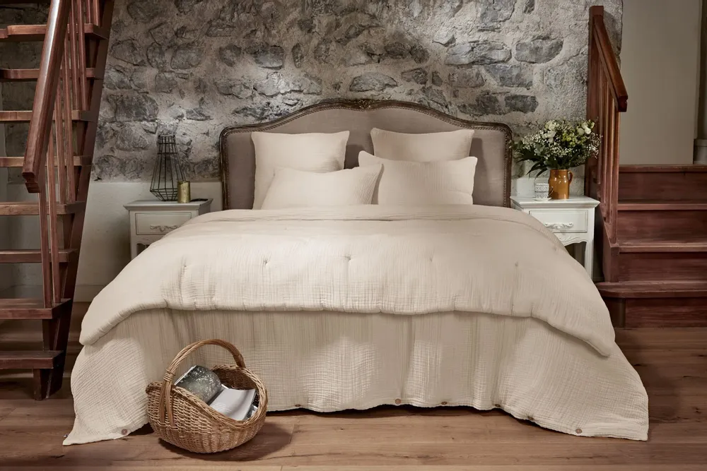 Linge de lit - La gaze de coton, mon amour ! - L'EFFET PAPILLON