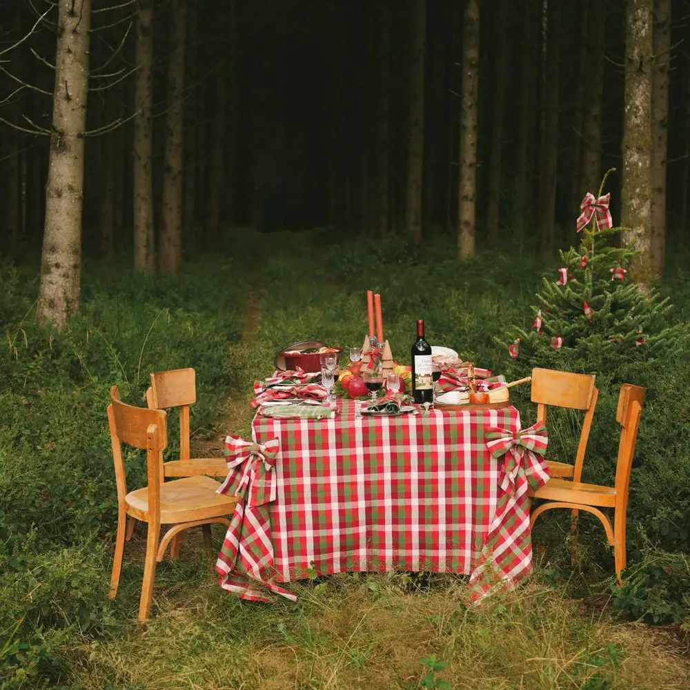 Linge de table textile - Tablecloth Kantine Chili - MAISON DÎNETTE