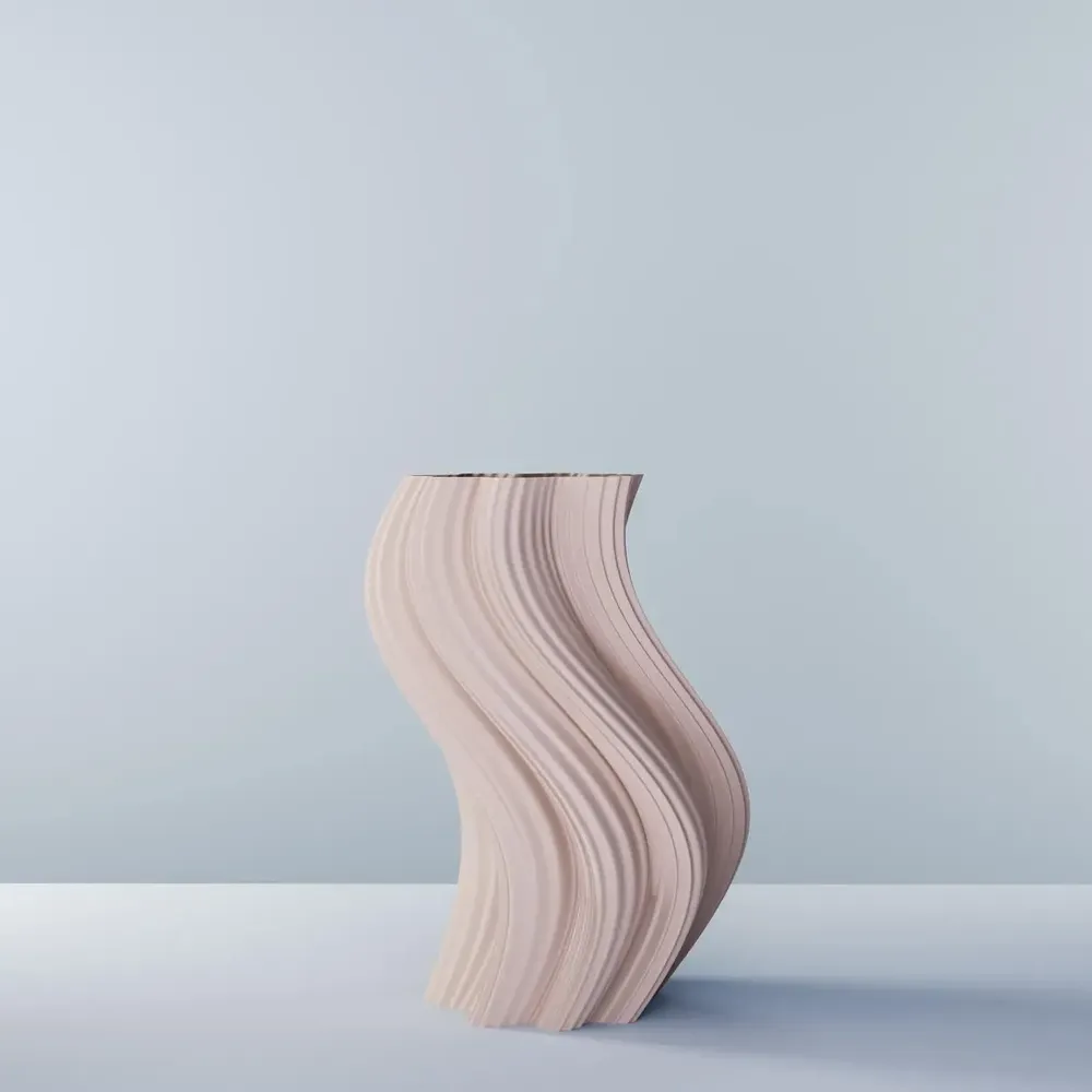 Office design and planning - Vase "Heat Wave" - AUURA