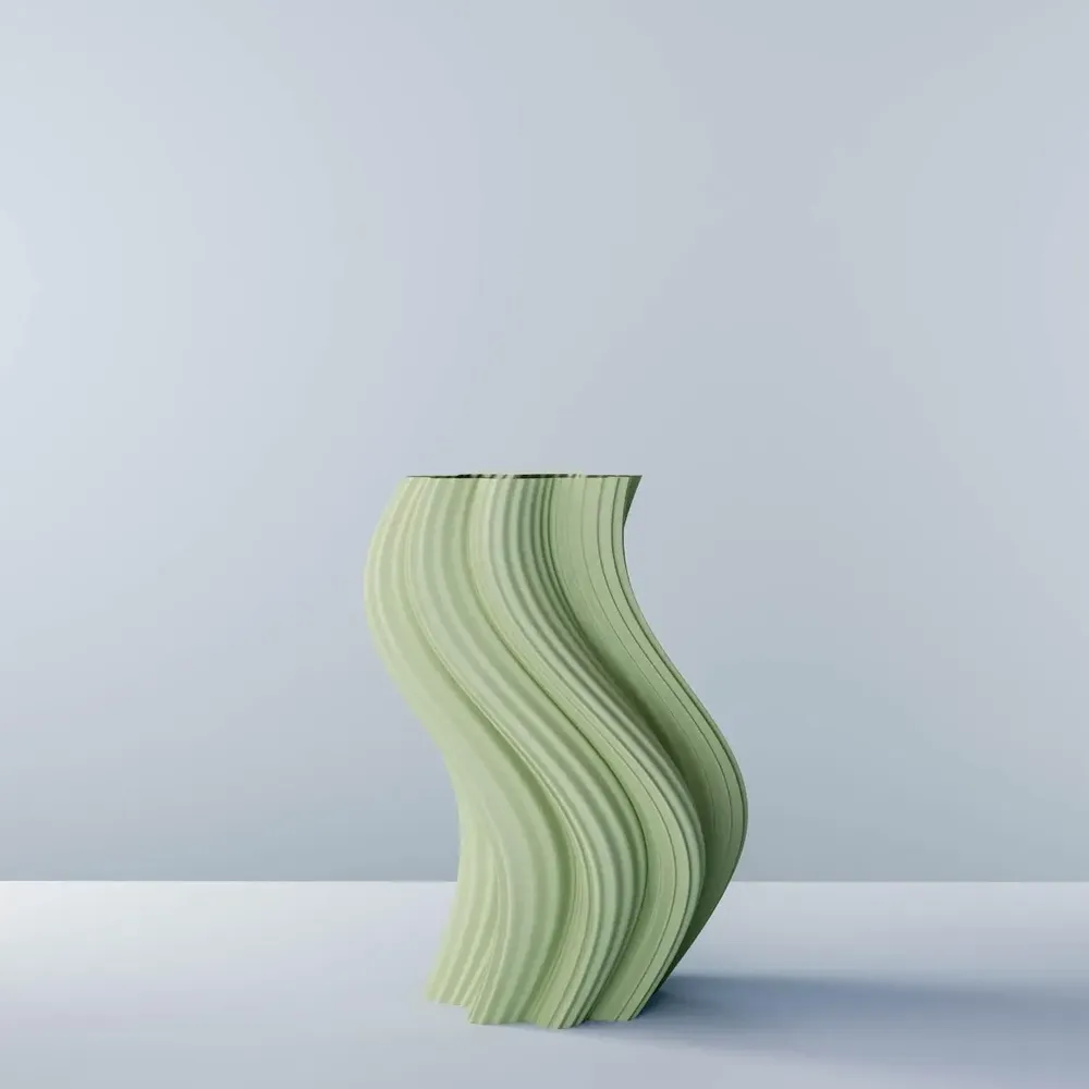 Office design and planning - Vase "Heat Wave" - AUURA