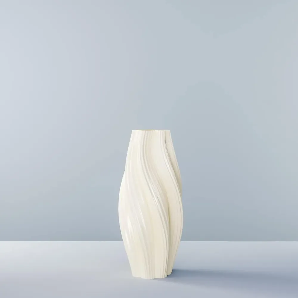 Aménagements pour bureau - Vase imprimé en 3D « Hot Ice Cream Slim » (crème glacée chaude) - AUURA