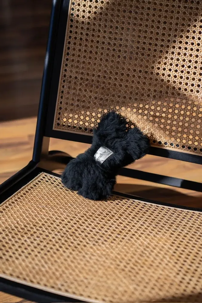 Objets de décoration - Jouet pour Chien en Laine Naturelle : Os – Charbon - MELLOW CONCEPT STORE