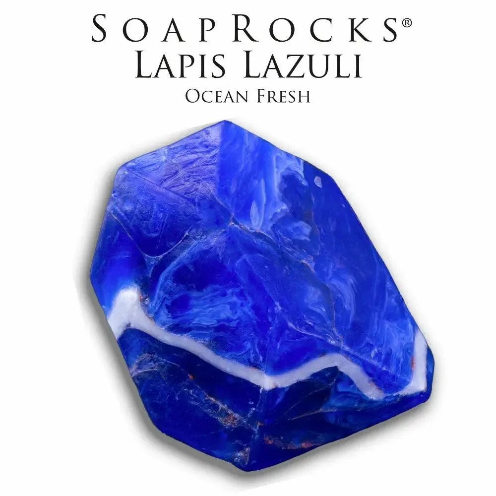 Savons - Savon SoaProcks Lapis Lazuli 170 gr - SOAPROCKS