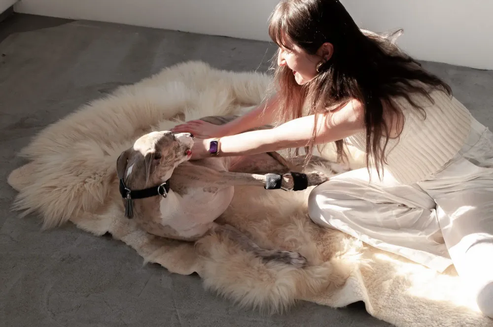 Autres tapis - Tapis en Peau de Mouton Naturelle Ivoire – Irrégulier - MELLOW CONCEPT STORE