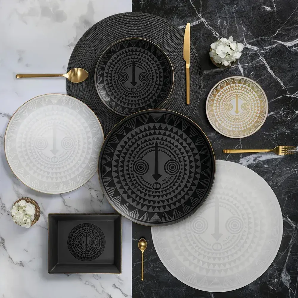 Objets de décoration - Assiette plate Wuro Sunmask - MOJJERE