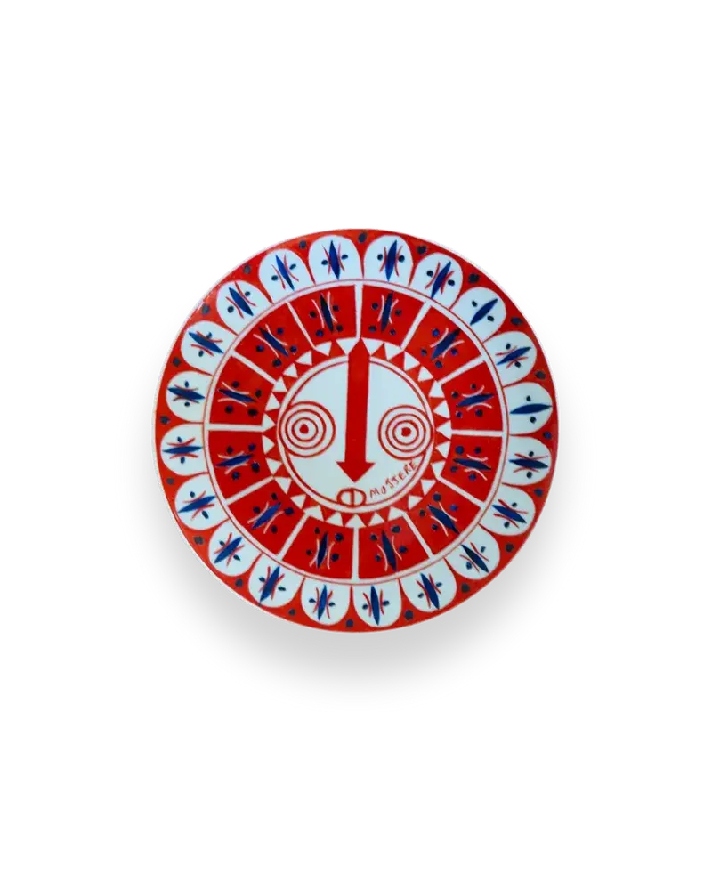 Assiettes de réception - Assiette plate Heritage Fiery Red - MOJJERE