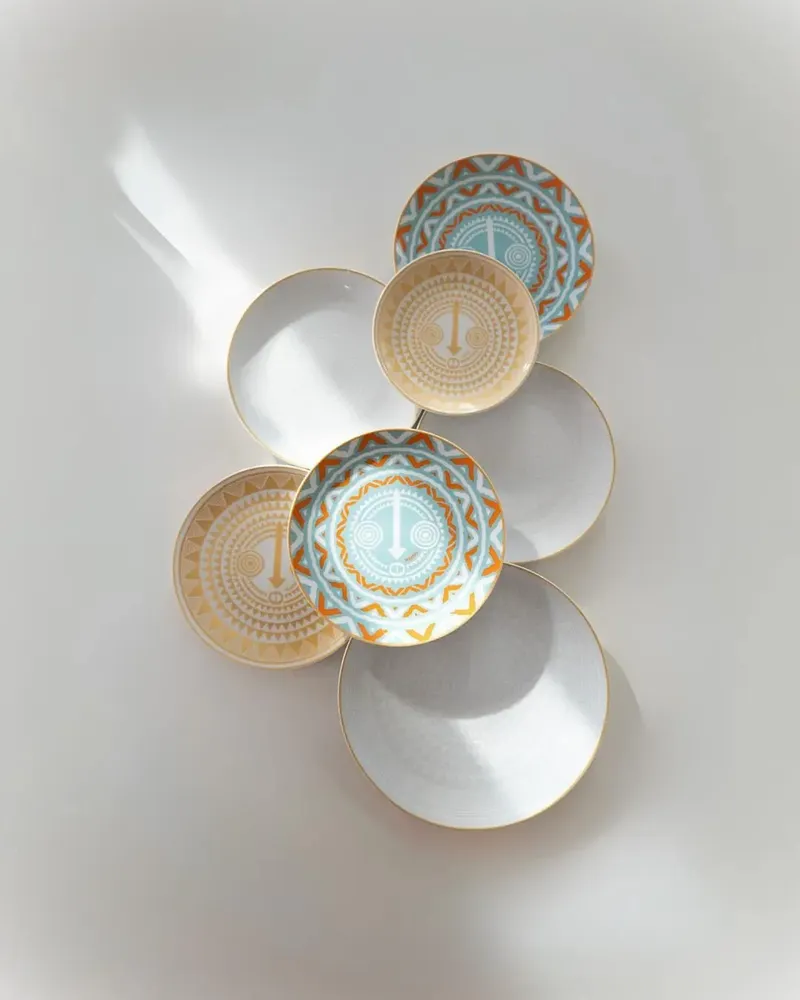 Assiettes au quotidien - Assiette à dîner Weli Luminous White - MOJJERE