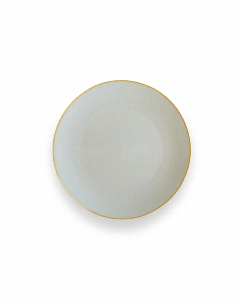 Assiettes au quotidien - Assiette à dîner Weli Luminous White - MOJJERE