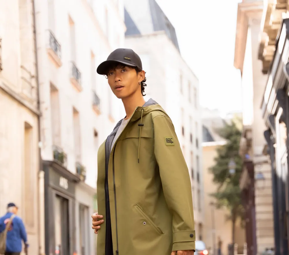 Hats - The Cap, an eco-friendly, breathable and waterproof model. - BEAU NUAGE