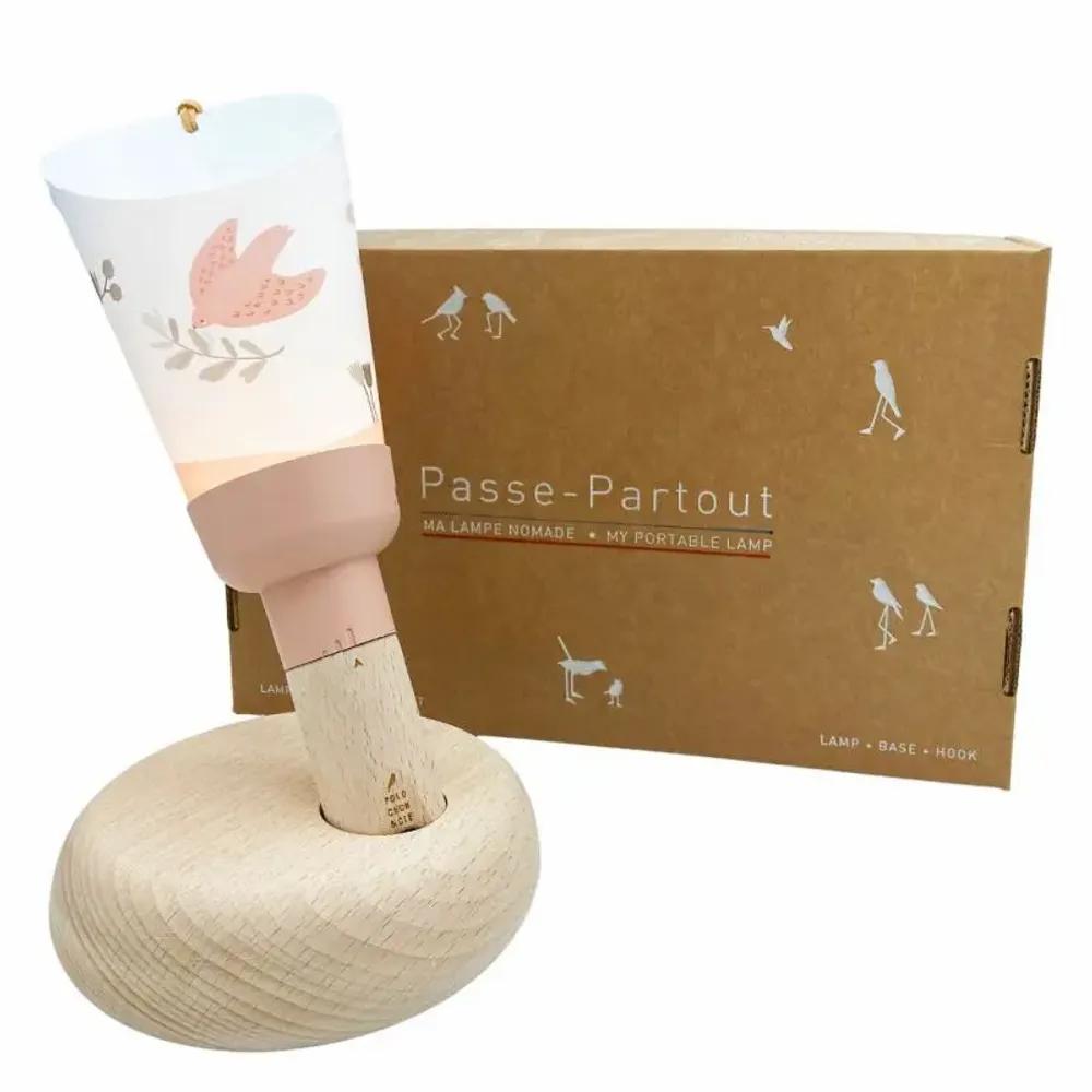 Customizable objects - Maison Polochon – 5-in-1 Nomadic Lamp Gift Set, Paloma design - MAISON POLOCHON