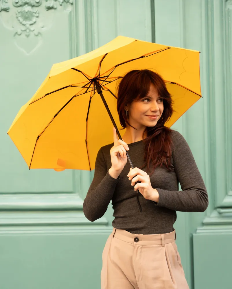 Leather goods - The Automatic, eco-friendly umbrella with a patented absorbent cover - BEAU NUAGE