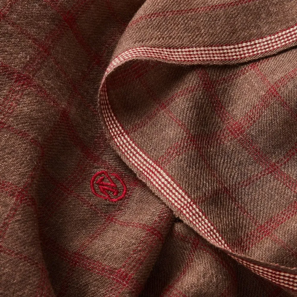 Scarves - Écharpe homme marron ALTYN EMEL - AV08 PARIS