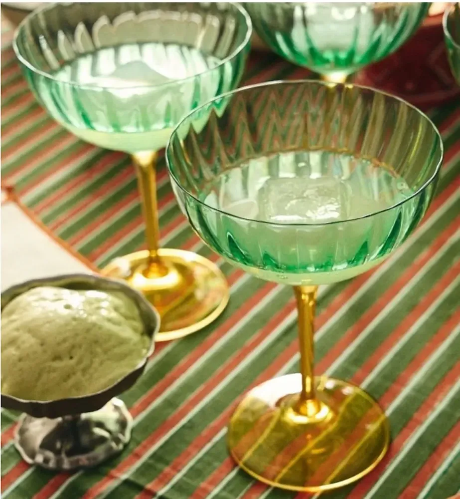 Verres - Jazzy Arancia Optic Champagne Glass - ANNA + NINA B.V.