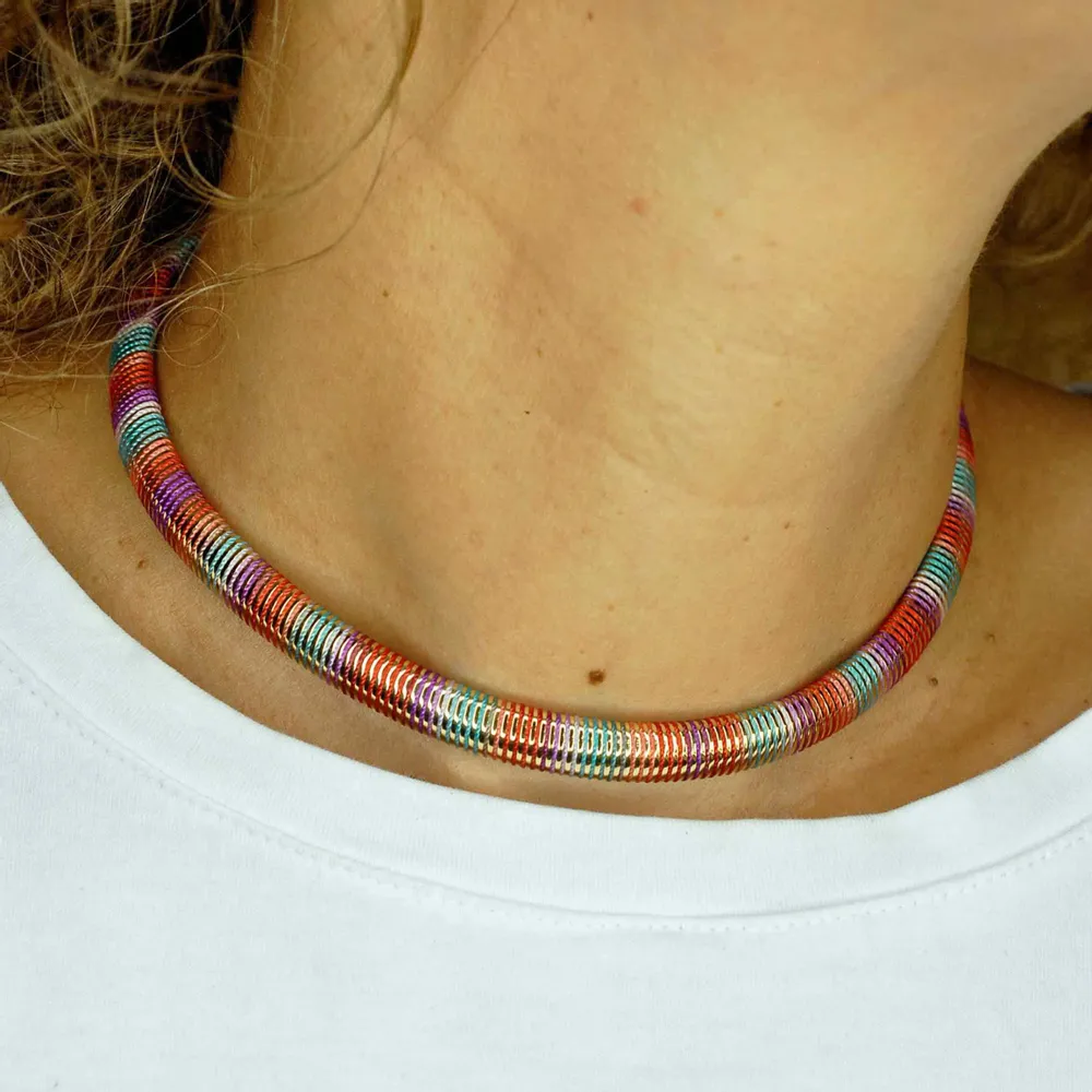 Jewelry - Two-Tone Earrings - MERVEILLES DU MONDE BIJOUX