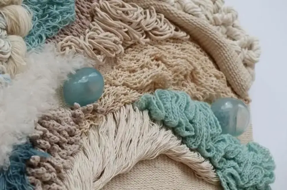 Design carpets - Tapestry "Tourbillon" - TAKE SOME ROPE / GALERIE SANA MOREAU