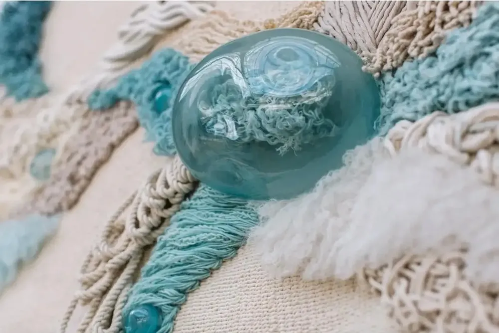 Design carpets - Tapestry "Tourbillon" - TAKE SOME ROPE / GALERIE SANA MOREAU