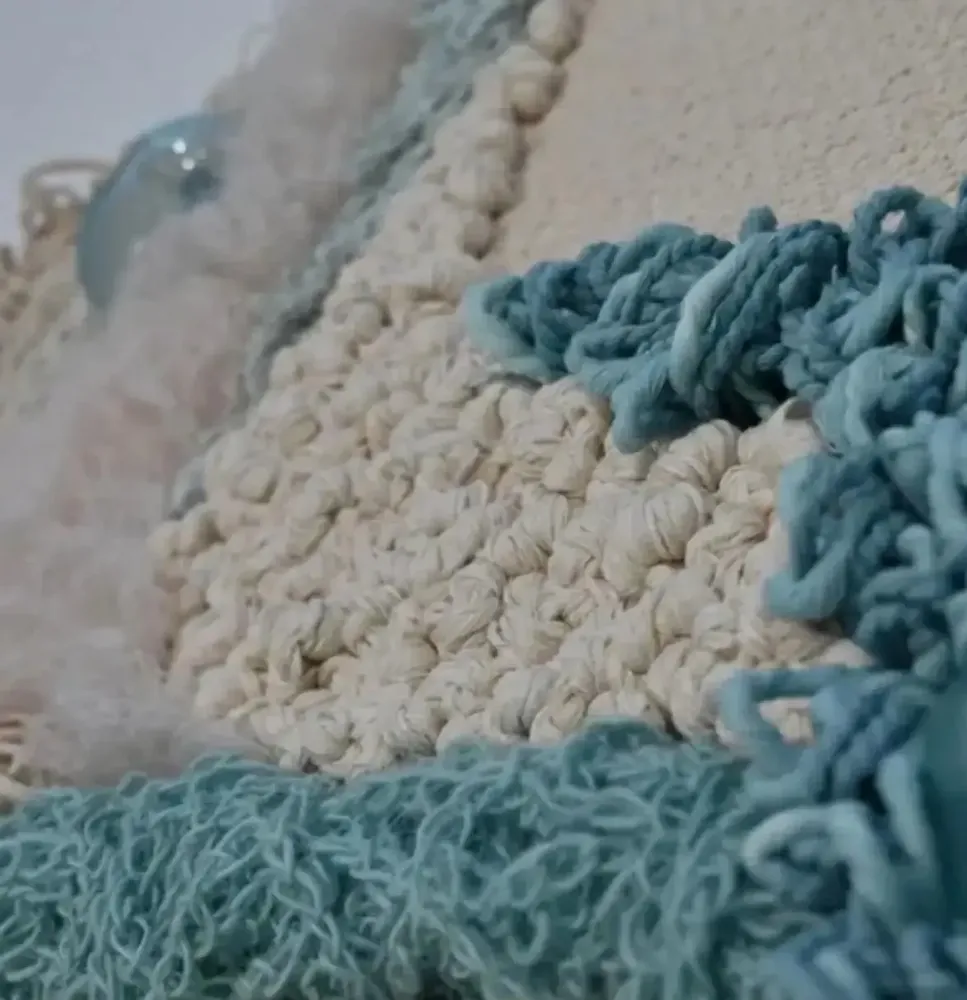 Design carpets - Tapestry "Tourbillon" - TAKE SOME ROPE / GALERIE SANA MOREAU
