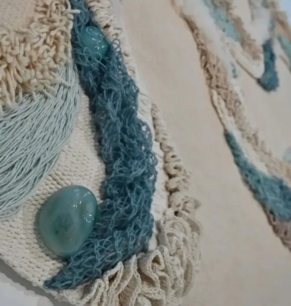 Design carpets - Tapestry "Tourbillon" - TAKE SOME ROPE / GALERIE SANA MOREAU