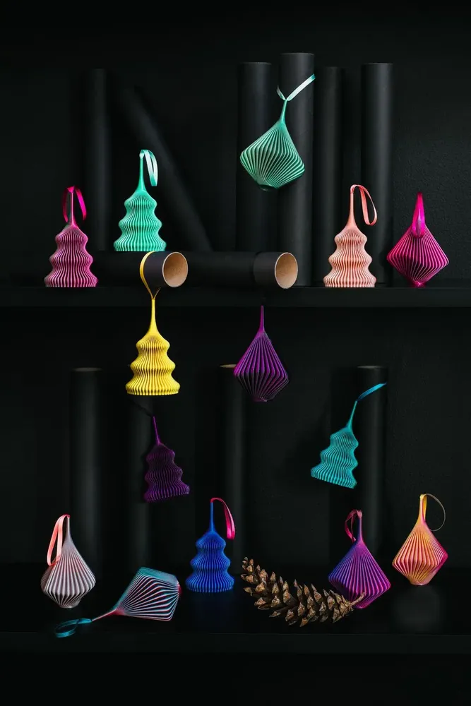 Guirlandes et boules de Noël - Ornaments Set - Bloz & Zayl Blend - Salmon - SHEYN