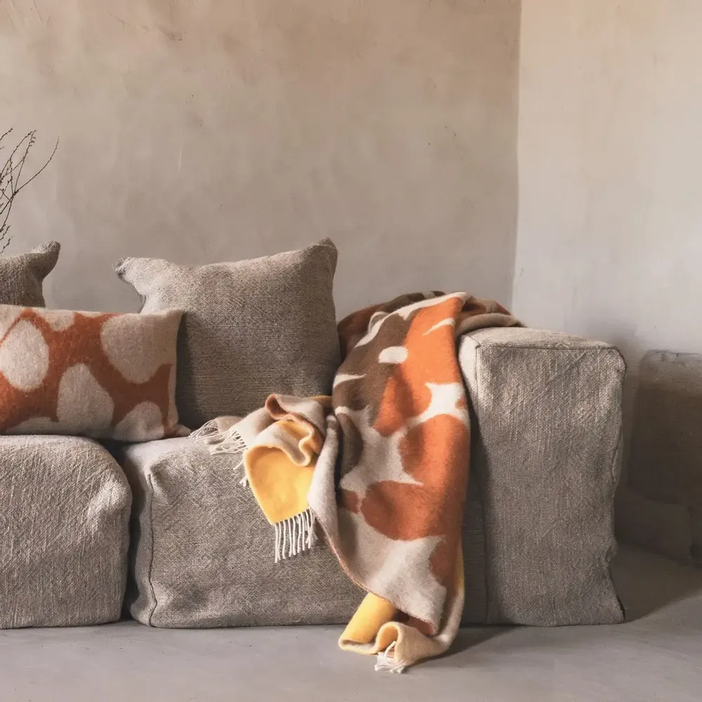 Throw blankets - Throw MADONNE 138x220cm - BED AND PHILOSOPHY