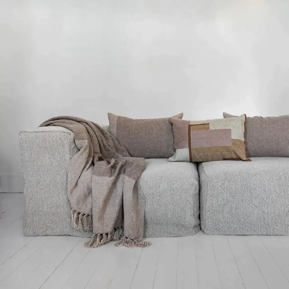 Throw blankets - Throw PERLA 140x220cm - BED AND PHILOSOPHY