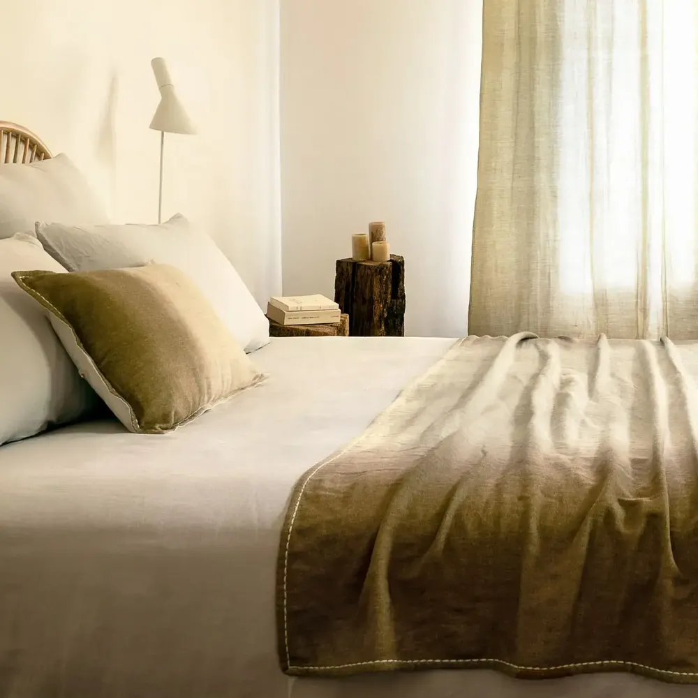 Throw blankets - Throw YOGA 140x220cm - BED AND PHILOSOPHY