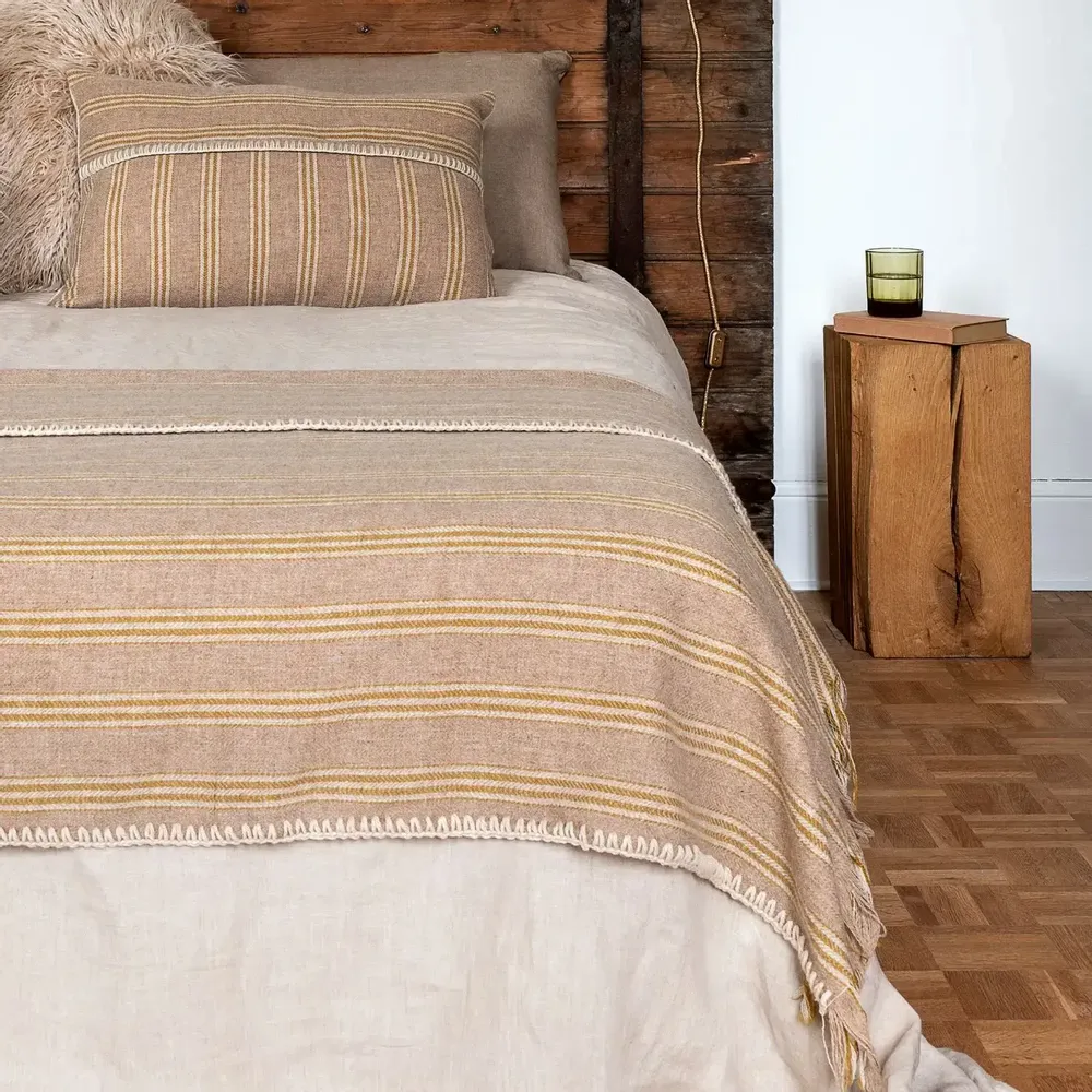 Throw blankets - Throw CASTOR 140x240cm - BED AND PHILOSOPHY