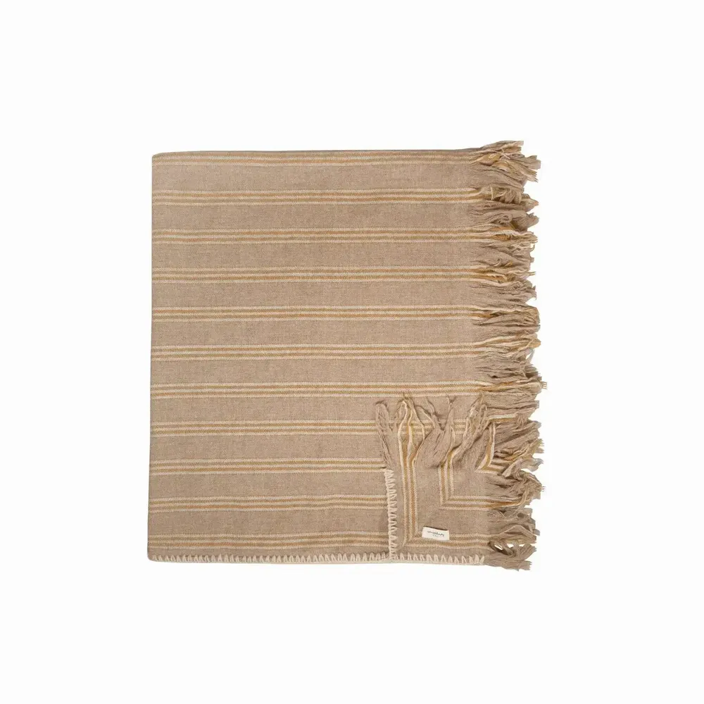 Throw blankets - Throw CASTOR 140x240cm - BED AND PHILOSOPHY