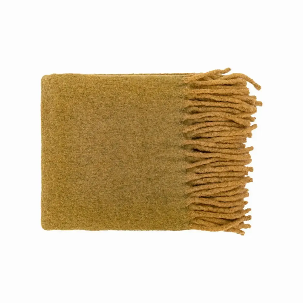 Throw blankets - Throw CRUMBLE 125x200cm - BED AND PHILOSOPHY