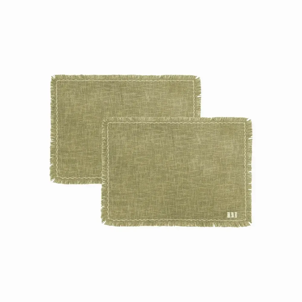 Placemats - Pair of placemats MINESTRONE 35x50cm - BED AND PHILOSOPHY