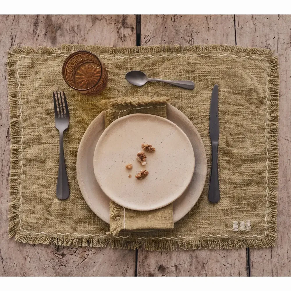 Placemats - Pair of placemats MINESTRONE 35x50cm - BED AND PHILOSOPHY