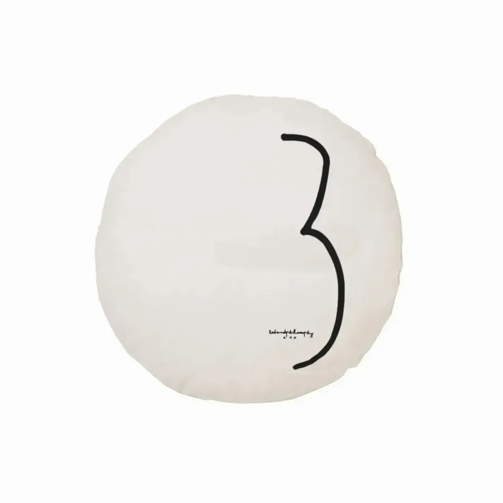 Coussins - Housse de coussin SHININGTYPO3 D63cm - BED AND PHILOSOPHY