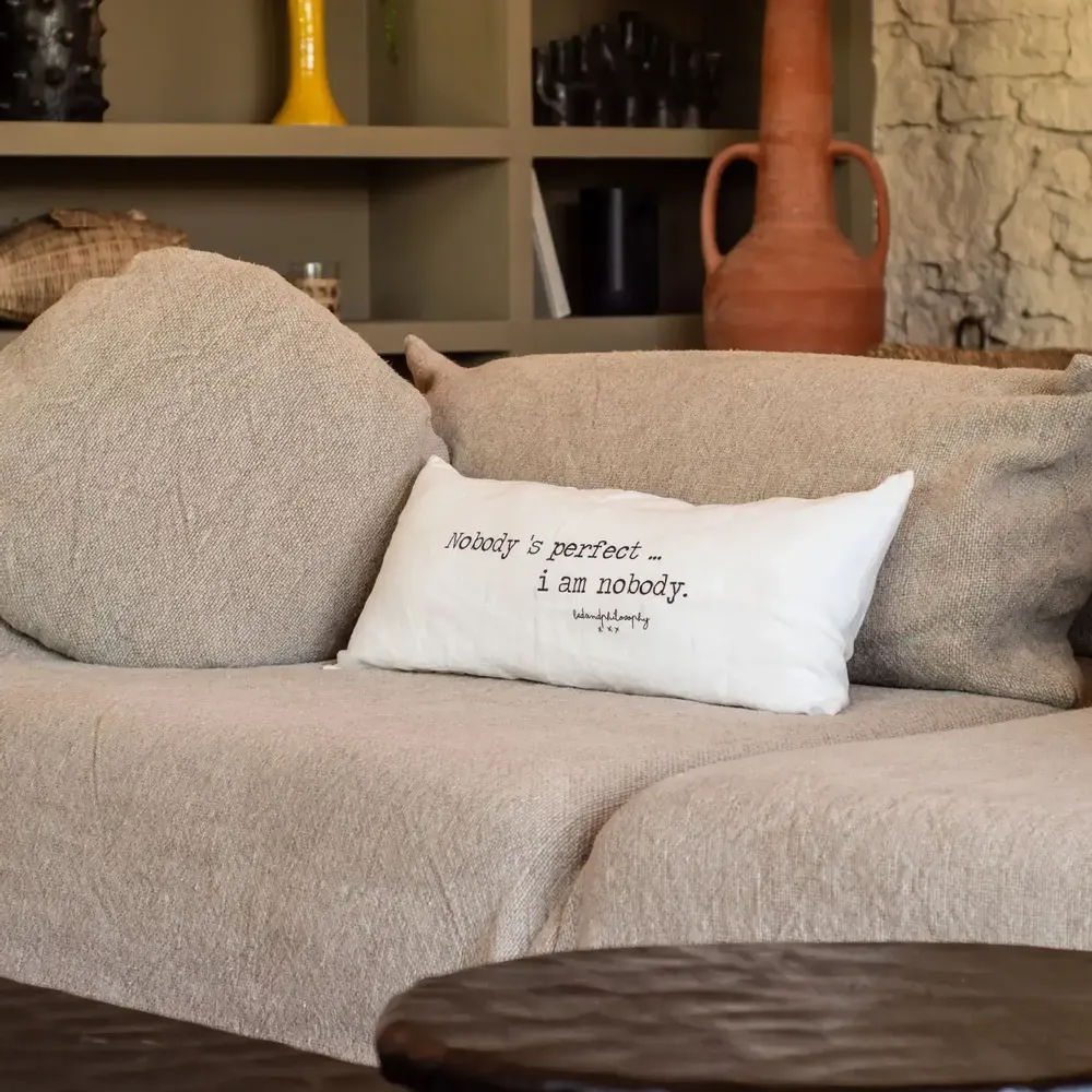 Cushions - Cushion cover SMOOTHIE 30x70cm - BED AND PHILOSOPHY