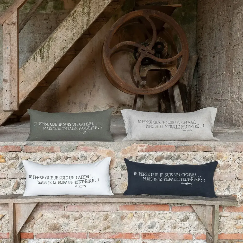 Cushions - Cushion cover SMOOTHIE 30x70cm - BED AND PHILOSOPHY