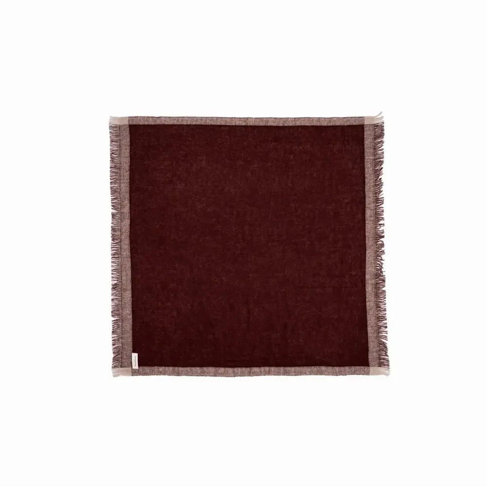 Homewear - Wool square MANOLLO 75x75cm - BED AND PHILOSOPHY