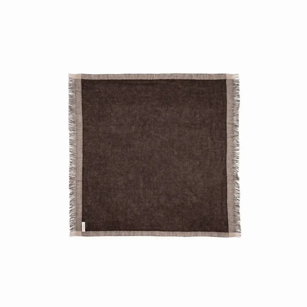 Homewear - Wool square MANOLLO 75x75cm - BED AND PHILOSOPHY