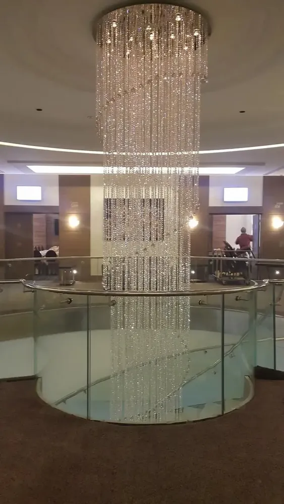 Ceiling lights - Double height spiral - CRISTALUX  LIGHTING DESIGN