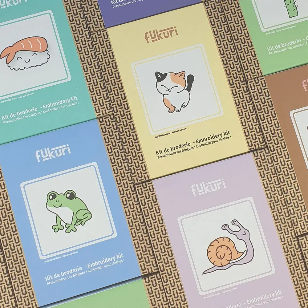 Cadeaux - Kit de Broderie - DIY - FUKURI