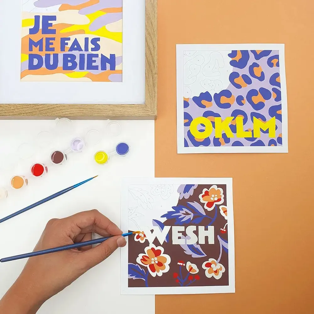 Gifts - Paint by numbers kits - FUKURI