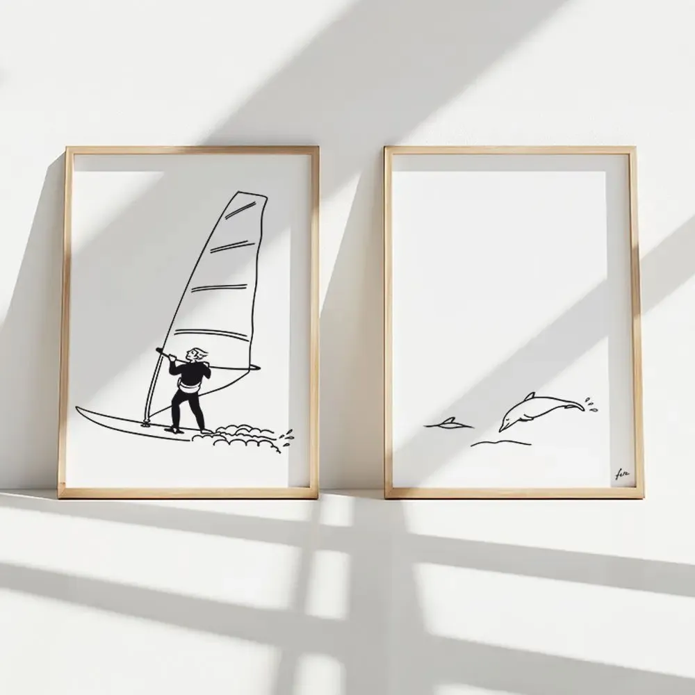 Poster - COLLECTION OF DUO POSTERS - SPORTS DIPTYCHS - FERE