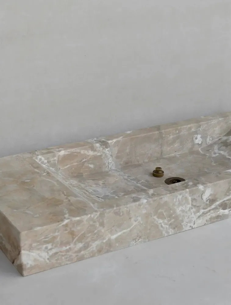 Sinks - Natural Mallorcan Stone Sink - Regular Style - DAIGO MALLORCA