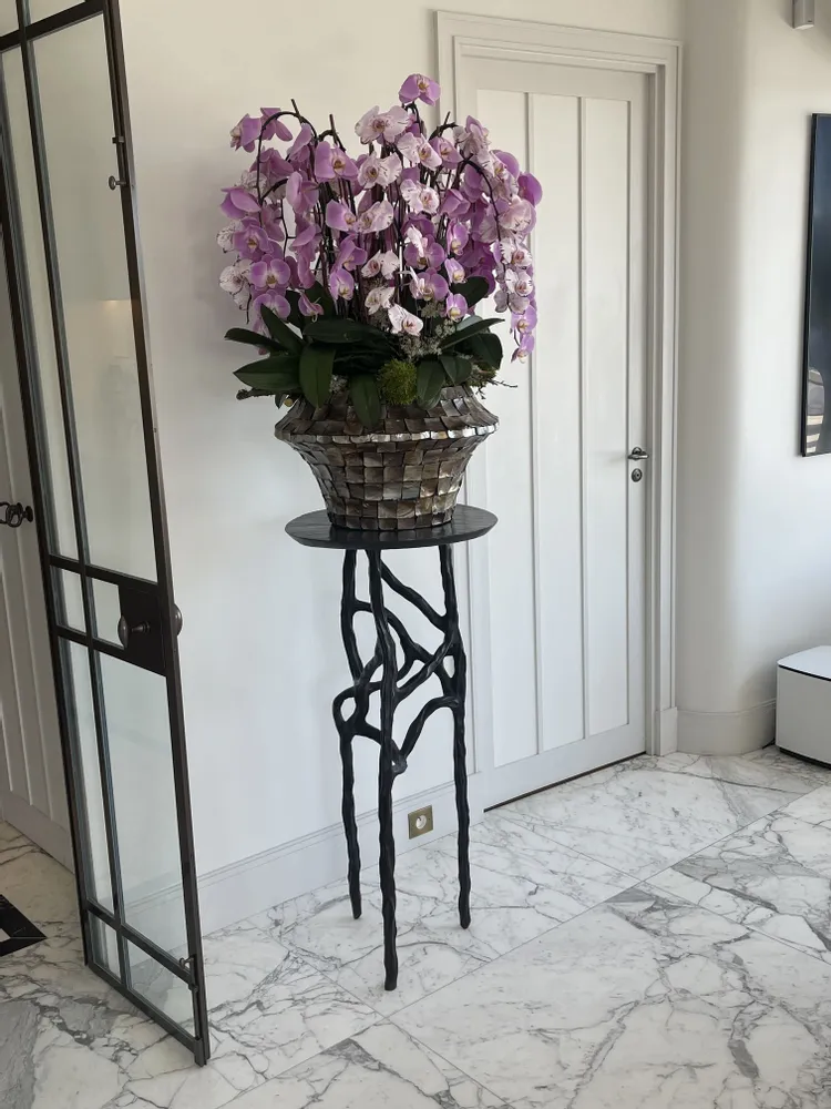 Autres tables - SKARA - mange debout - LA VIE EN BRONZE