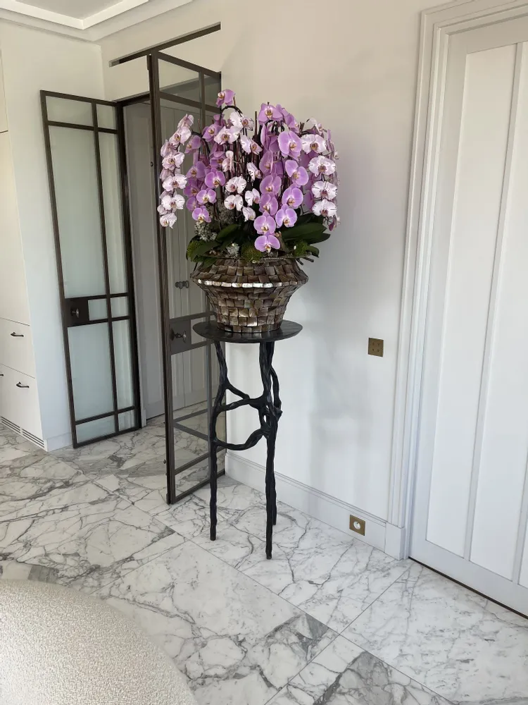 Autres tables - SKARA - mange debout - LA VIE EN BRONZE