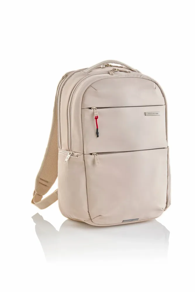 Petite maroquinerie - Sac à dos professionnel,Beige - 21L - Léger et déperlant - 350x460x120 - APLI MIQUELRIUS