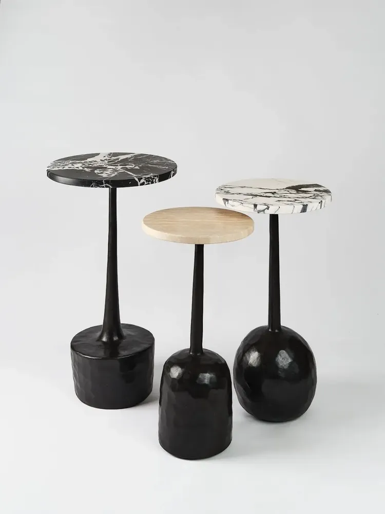 Autres tables - CAHAL - guéridon - LA VIE EN BRONZE