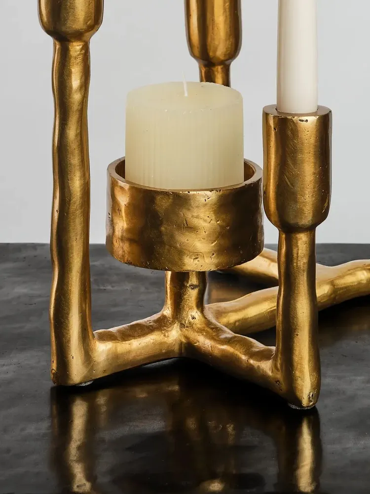 Candlesticks and candle holders - MAGEROY - candle holder - LA VIE EN BRONZE