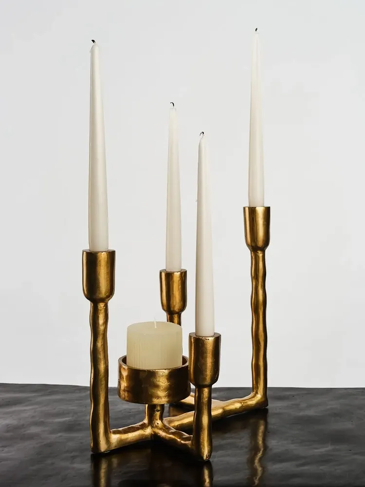 Candlesticks and candle holders - MAGEROY - candle holder - LA VIE EN BRONZE