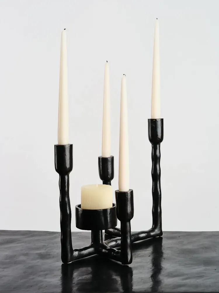 Candlesticks and candle holders - MAGEROY - candle holder - LA VIE EN BRONZE